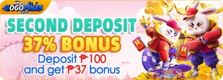 GOGOPINAS 2ND 37% DEPOSIT BONUS
