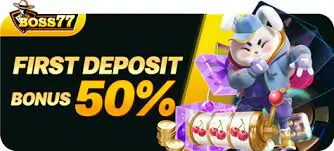 BOSS77 50% 1ST Deposit Bonus