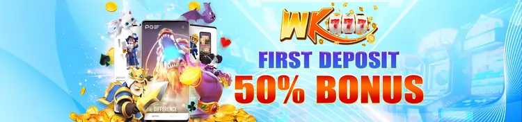 WK777 50% DEPOSIT BONUS