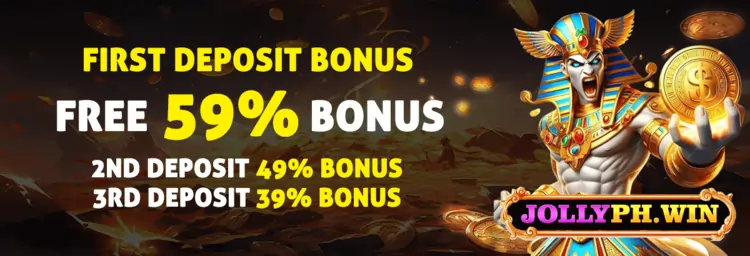 JOLLYPH 1st deposit bonus