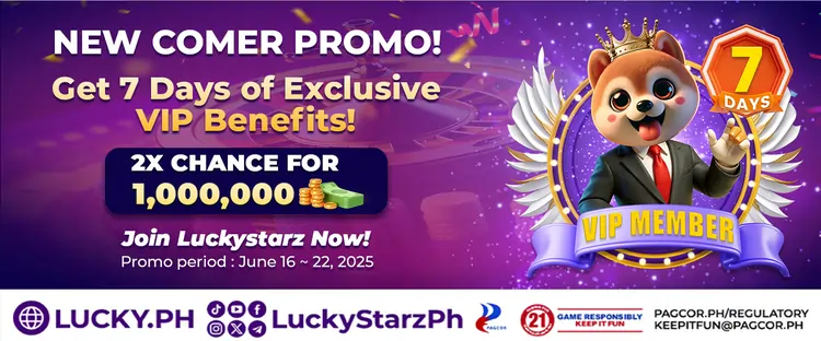 LUCKYSTARZ VIP REWARDS
