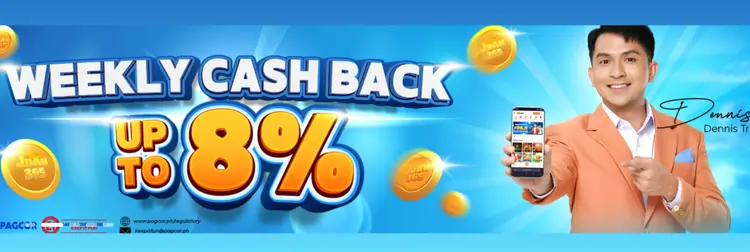 JUAN365 DAILY CASHBACK