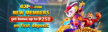 63PH 1ST DEPOSIT BONUS
