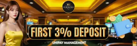 EUROLUX88 1ST 3% DEPOSIT BONUS